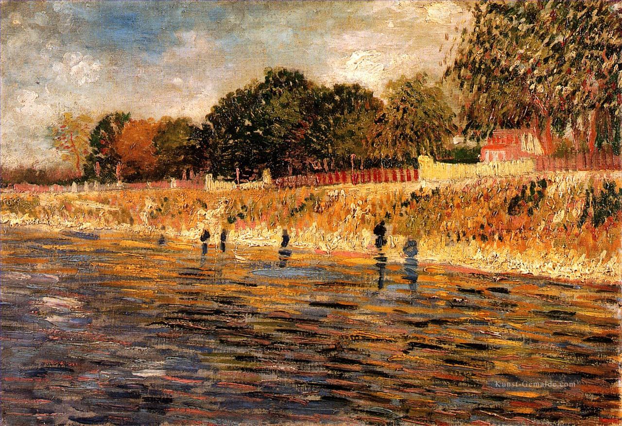 Die Ufer der Seine Vincent van Gogh Ölgemälde